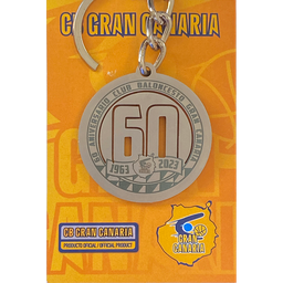 LLAVERO ACERO 60 ANIVERSARIO